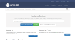 Desktop Screenshot of central.obterhost.com.br